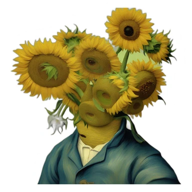 Les tournesols de Van Gogh sticker
