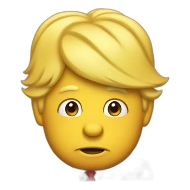 Donald trump with a pooh on his head sticker
