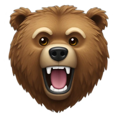 Grizzly bonk sticker