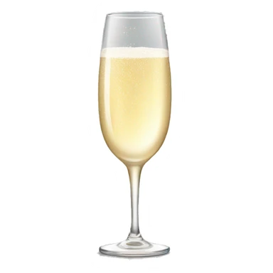 Champagne glass  sticker