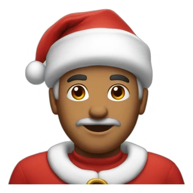 Santa clos sticker