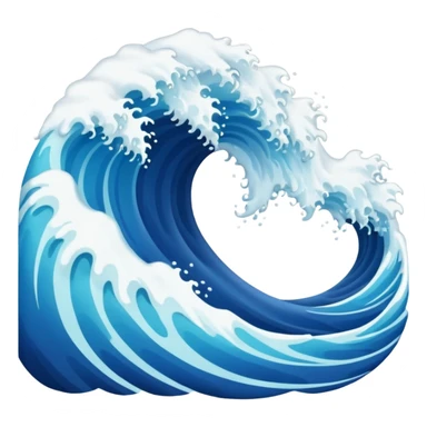 tidal wave sticker