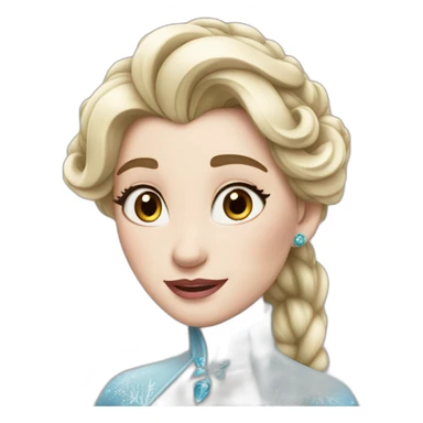 La reine des neiges sticker