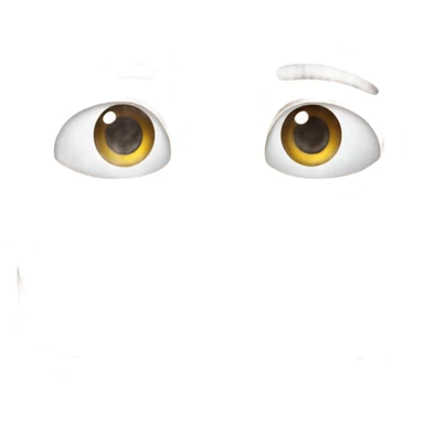 Suspicious squint sticker