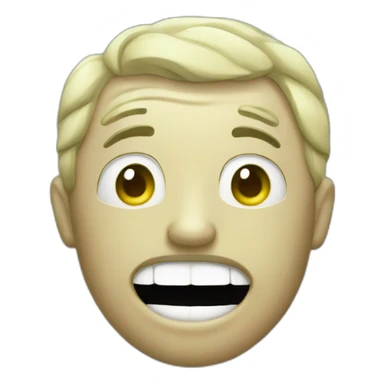 Money mouth face sticker