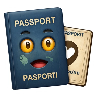 old Passport sticker