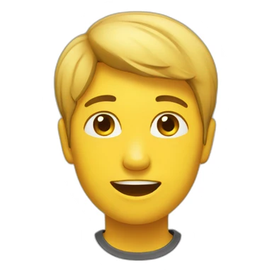 relieved person sticker