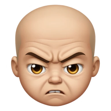 angry bambino sticker