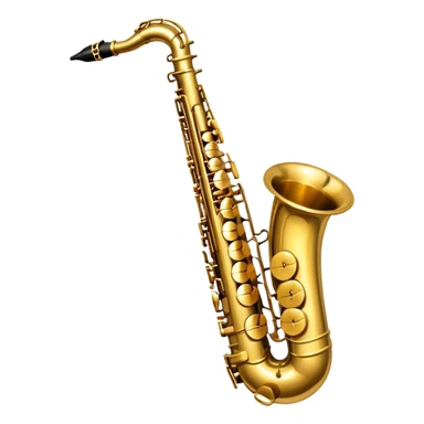 Saxophone sticker