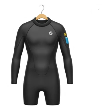 wetsuit hang on a hanger sticker