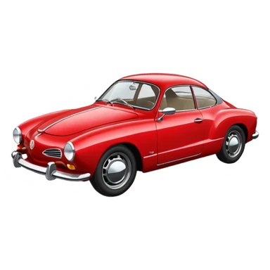 vw karmann ghia sticker