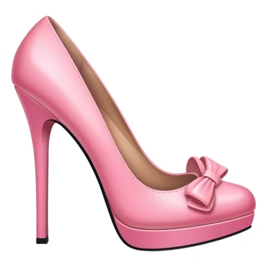 Girly pink heels sticker