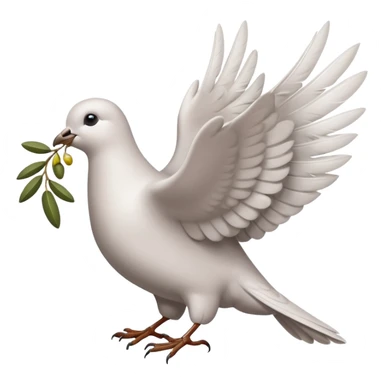 Crie uma figurinha pra stories de uma biblia e outro de uma pomba com o ramo de Oliveira pequeno sticker