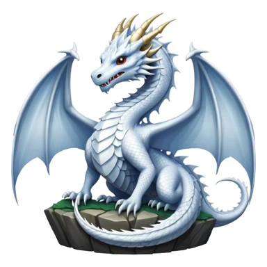 White Dragon from Harry Potter sticker