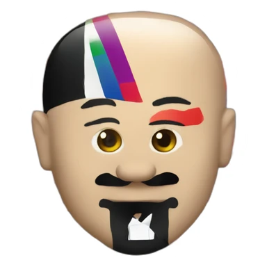 Ataturk kisses lgbt flag sticker