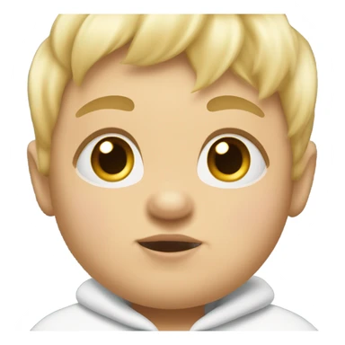 Trump as a baby sticker