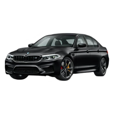 MBW black M5 f90 sticker