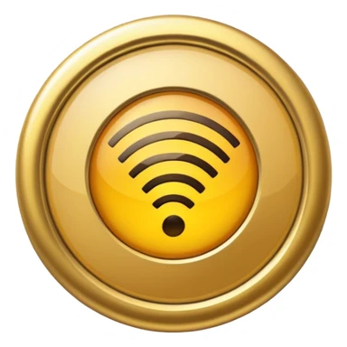 wifi money badge sticker
