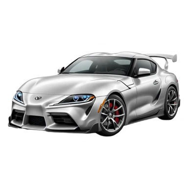 Toyota Supra  sticker