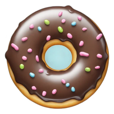Soggy doughnut sticker