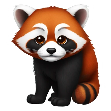 red panda the reaper sticker