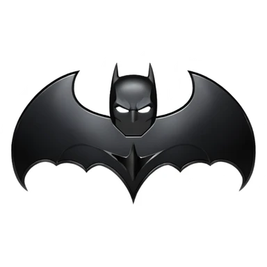 batman logo sticker