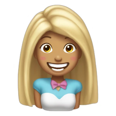 nikki minaj laughing sticker