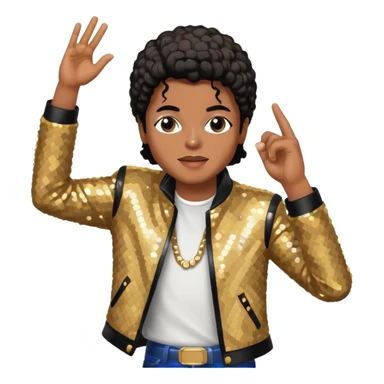 michael jackson dabbing sticker