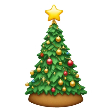Tacky Christmas tree  sticker