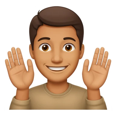 A man saying 6 7 sticker