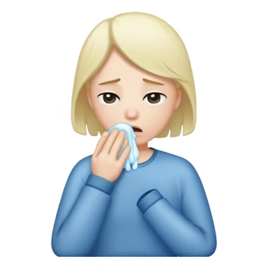 Frozen and hot and vomiting emoji sticker