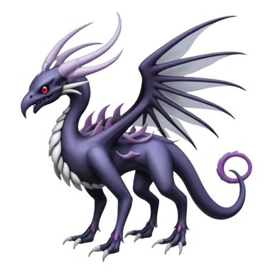 Lunala-Darkrai-Palkia-Fakémon-hybrid-creature (full body)  sticker