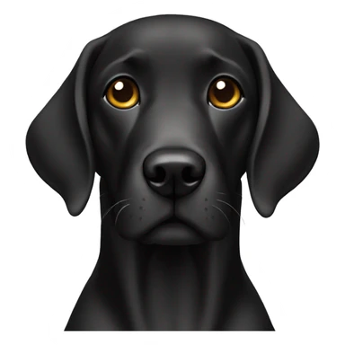 LABRADOR NEGRO sticker