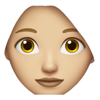 White woman blonde eye roll sticker