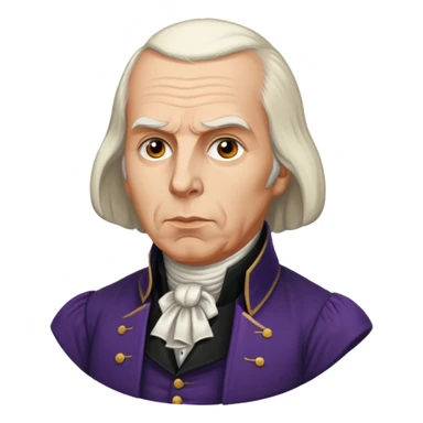 James Madison sticker
