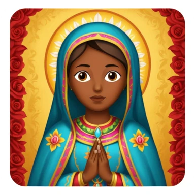 Virgen de Guadalupe sticker