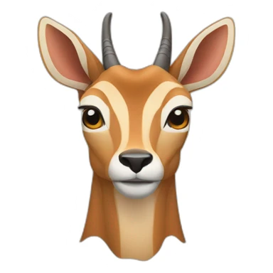 impala animal sticker
