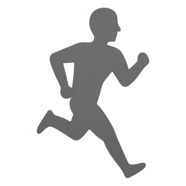 outline-person-white-running sticker