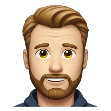 Chris evans love sticker