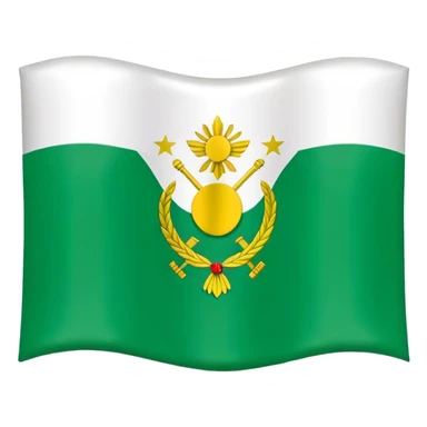 Flag of the Ural Republic sticker