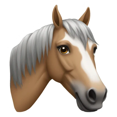 Moi a cheval sticker