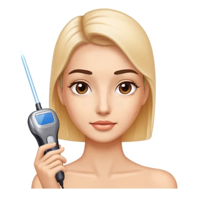 Laser hairemoval sticker