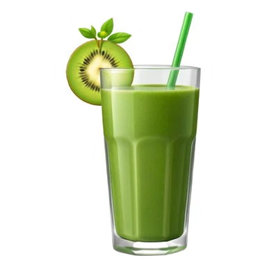 Green smoothie sticker