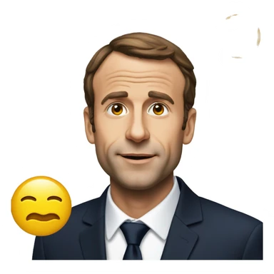 Macron qui dit ok sticker