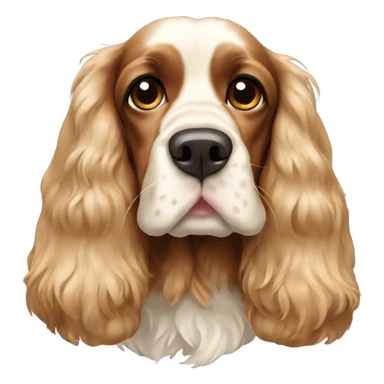 English cocker spaniel sticker