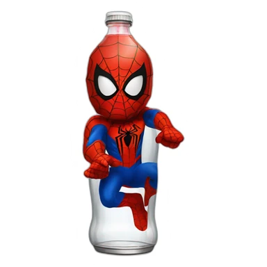 spiderman drink cocacola sticker