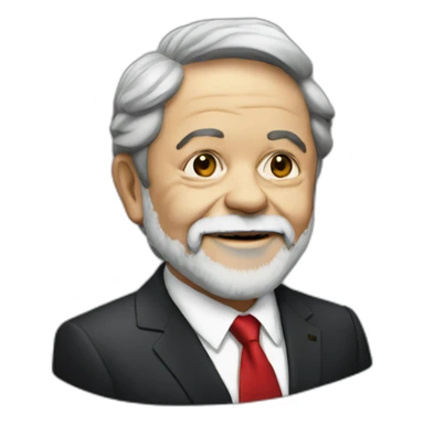 President Lula sticker