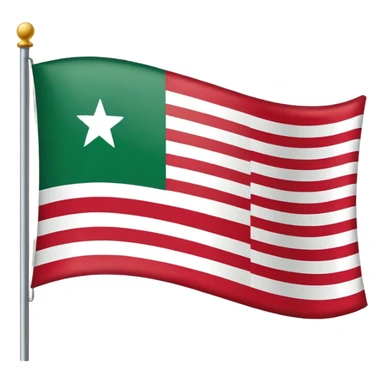 New England flag  sticker