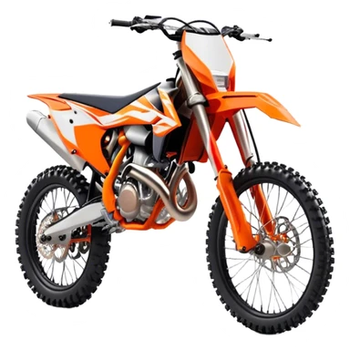 KTM Dirtbike - KTM 250 SX (Model Year: 2021) (Iconic colour: Orange) sticker