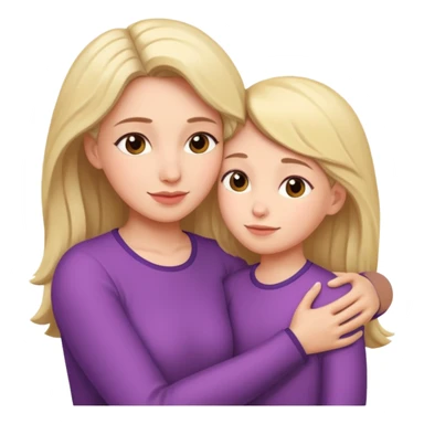 Love of mother for daughter  sticker